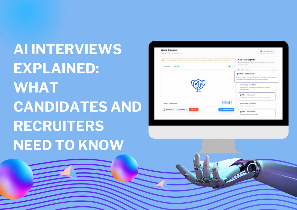 AI interviews explained for candidates and recruiters
