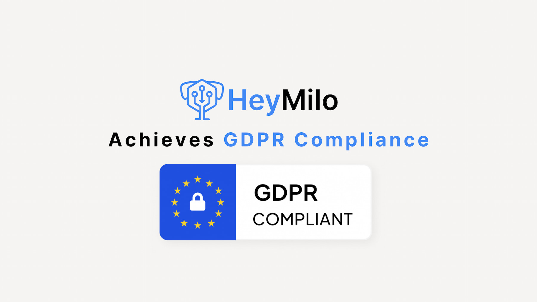 Why GDPR Matters-And What It Means That HeyMilo Is Now Certified