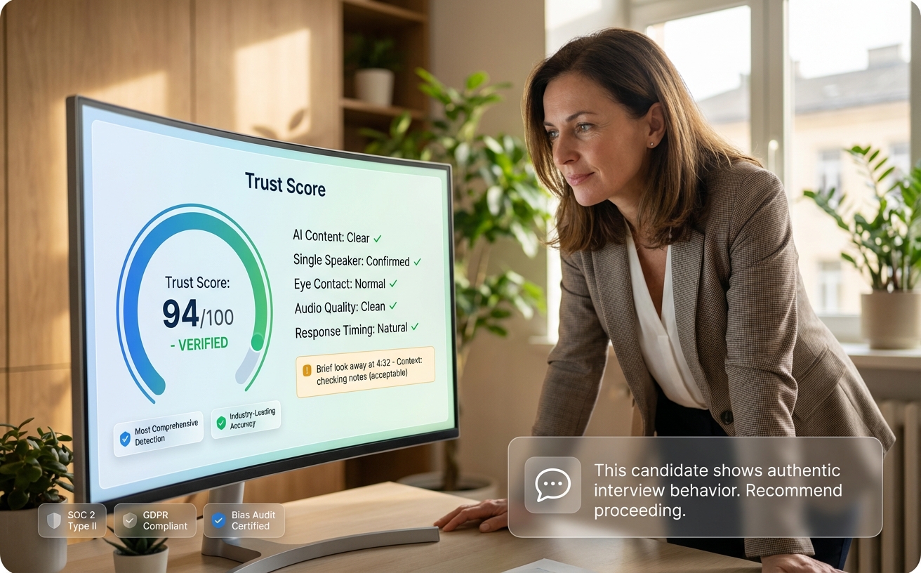 Trust Score Dashboard