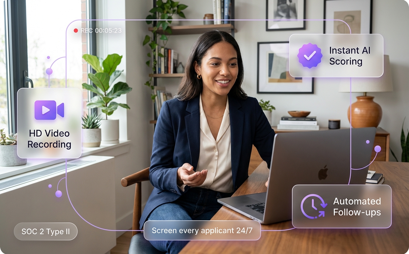 AI Video Interview Software | Automated Video Screening