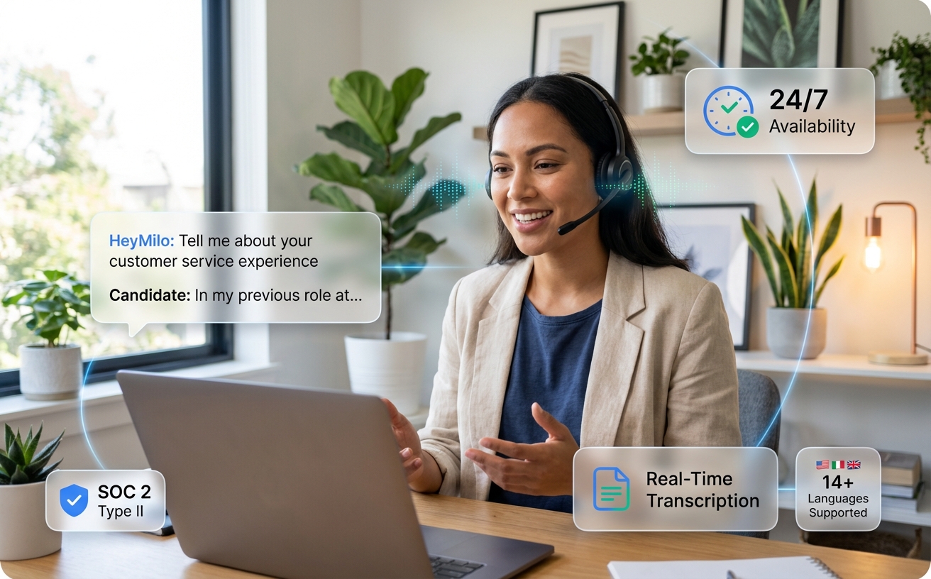 AI Voice & Video Interviews | Automated Phone & Video Screening