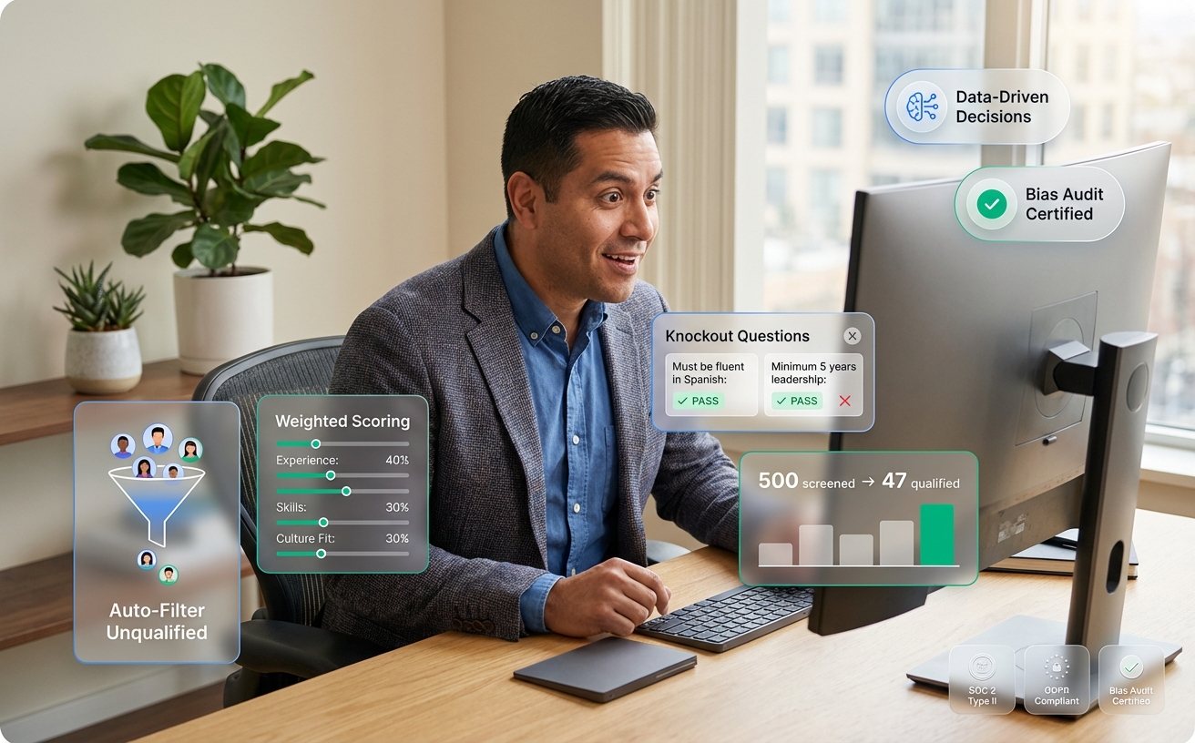 Smart Screening with Auto-Scoring